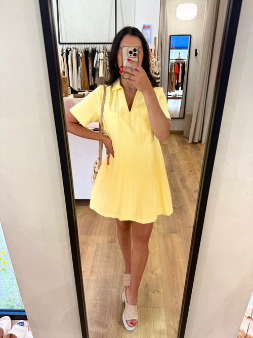 Robe jaune - Elisa