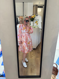 Robe Motifs Rose - Mathias