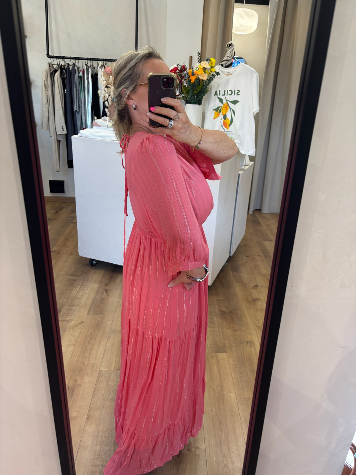 Robe longue Terracota - Ilona