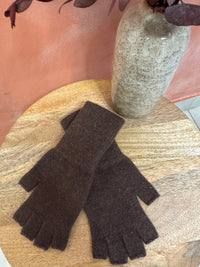 Mitaine en laine - Lila