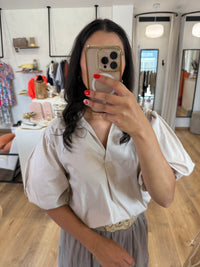 Blouse beige - Agatha