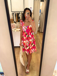 Robe motifs fushia - Julia