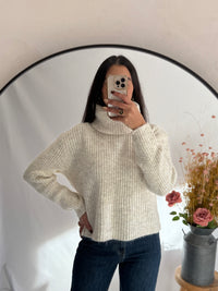 Pull avec col beige - Hugo