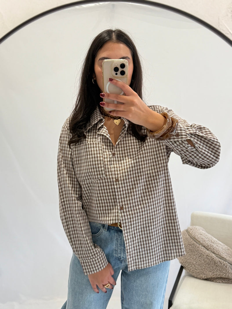 Chemise rayure choco - Ipa