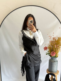 Robe noir dentelle - Iruis