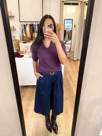 Pull alpaga prune - Emma