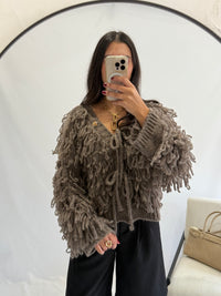 Gilet marron glacé - Alica