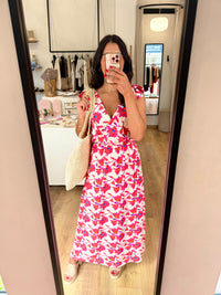Robe longue fushia - Lola