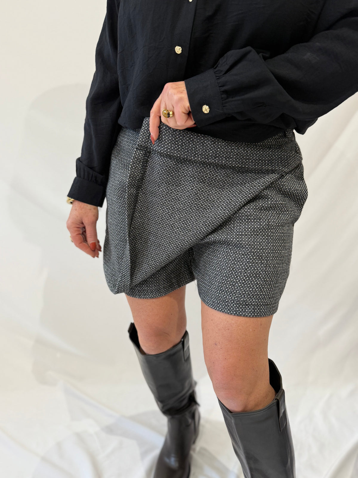 Jupe short noir GT - Olivia