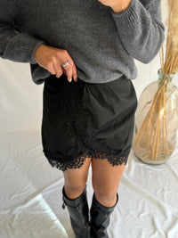 Jupe noir dentelle - Iruis