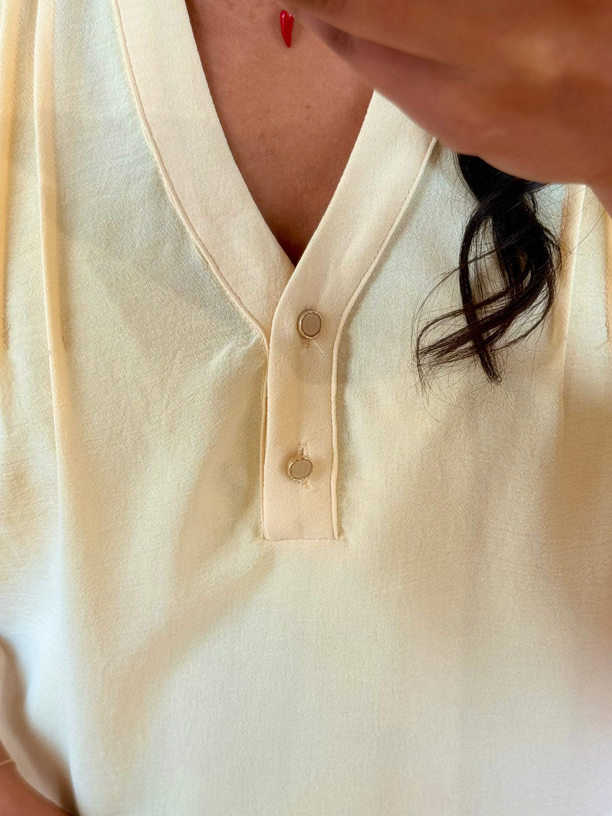 Blouse Jaune- Lena