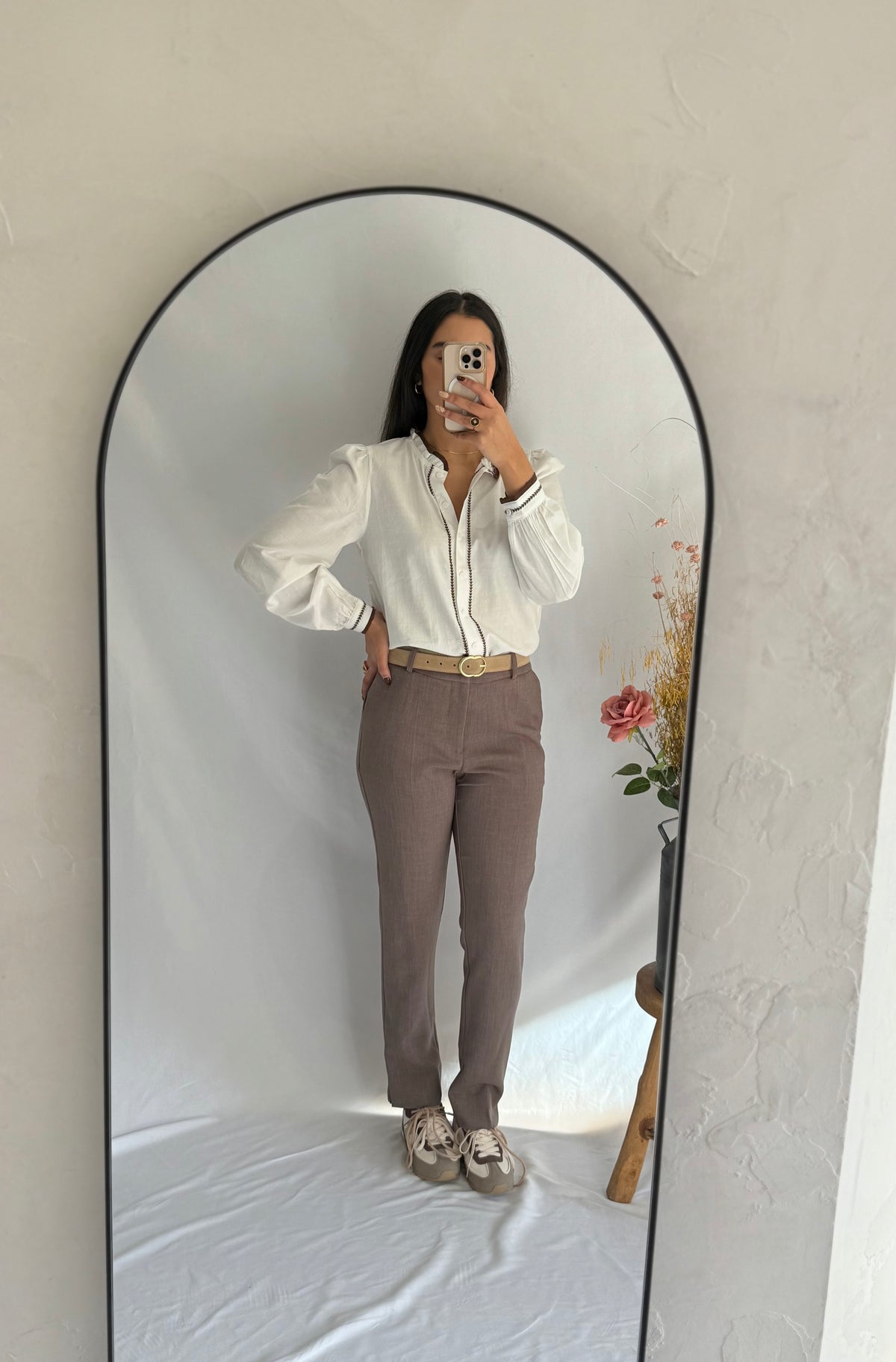 Pantalon taupe - Hortence