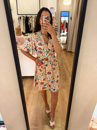 Robe motifs beige - Nino