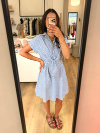 Robe Rayure Bleu - Alice