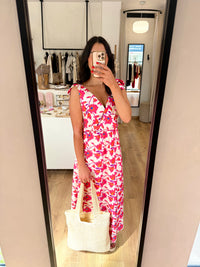 Robe longue fushia - Lola