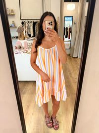 Robe gaze orange - Lila