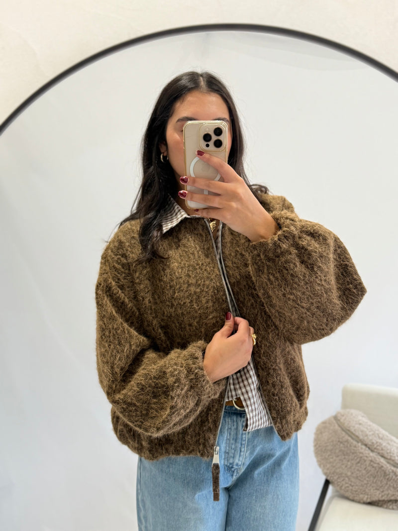 Veste marron - Asther