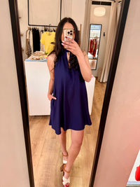 Robe courte marine - Mila