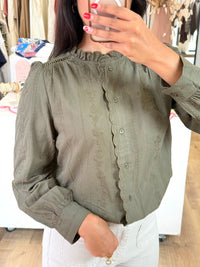 Blouse kaki - jean