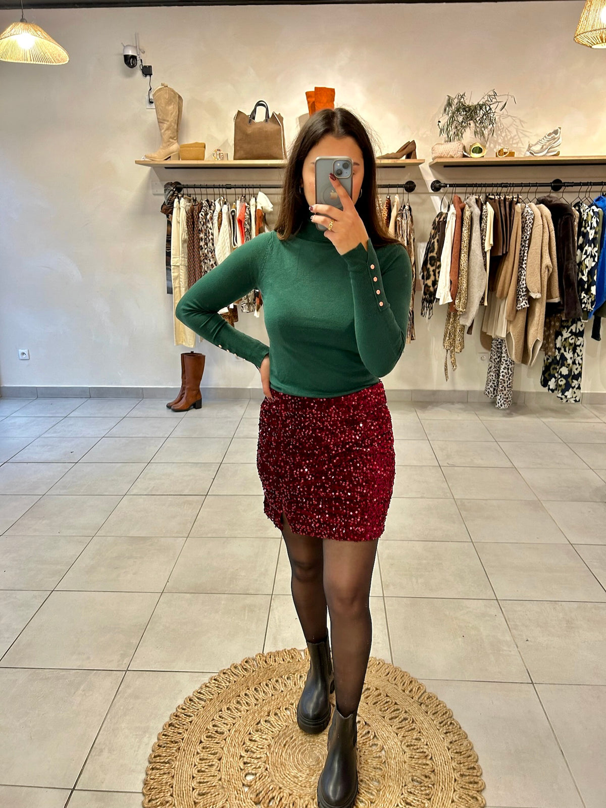 Jupe Sequins - Zaria