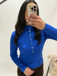 Haut bleu royal - Zolia