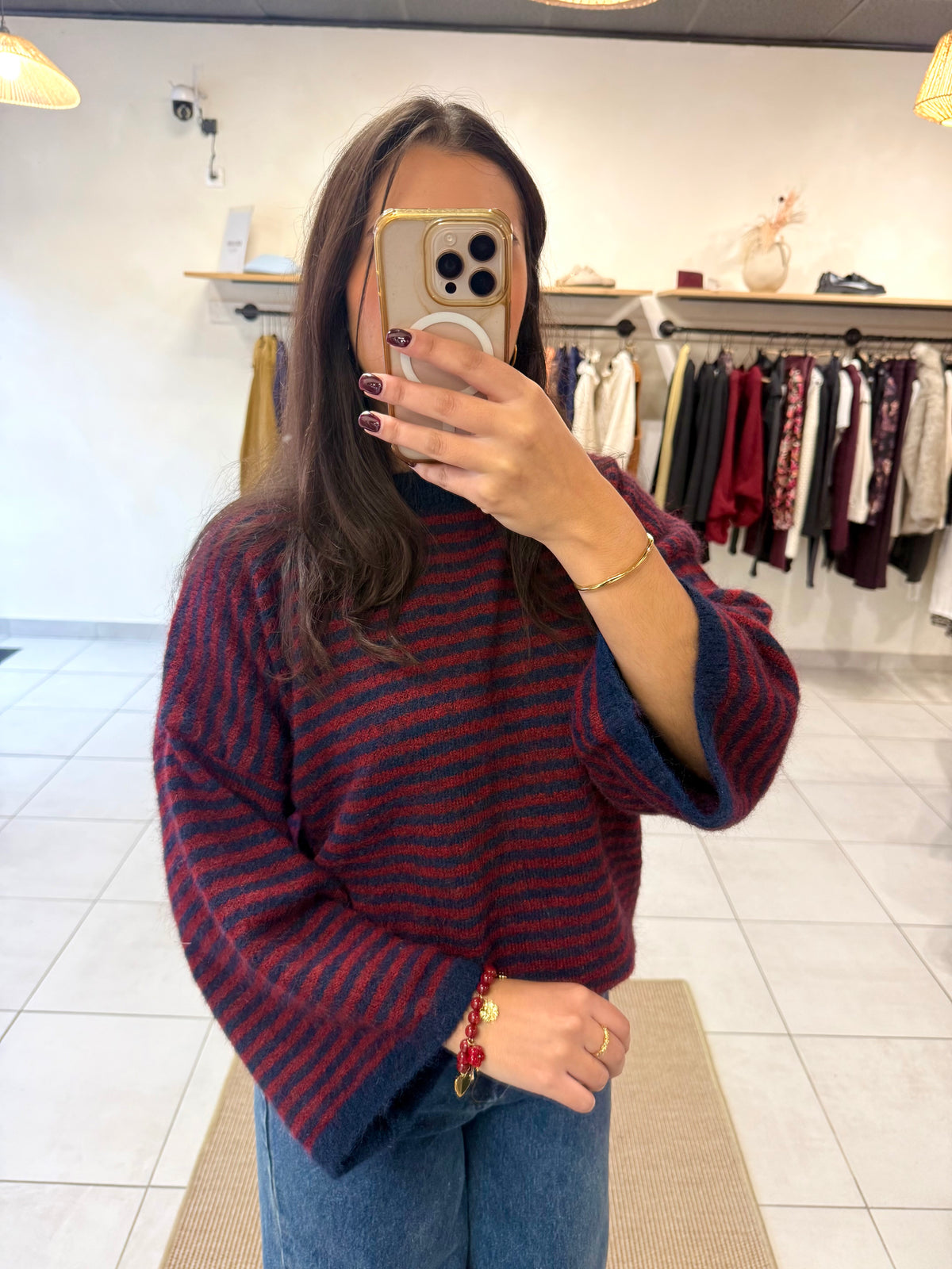Pull marine rayures - Eva
