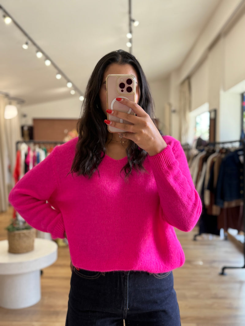 Pull Fushia - Nina