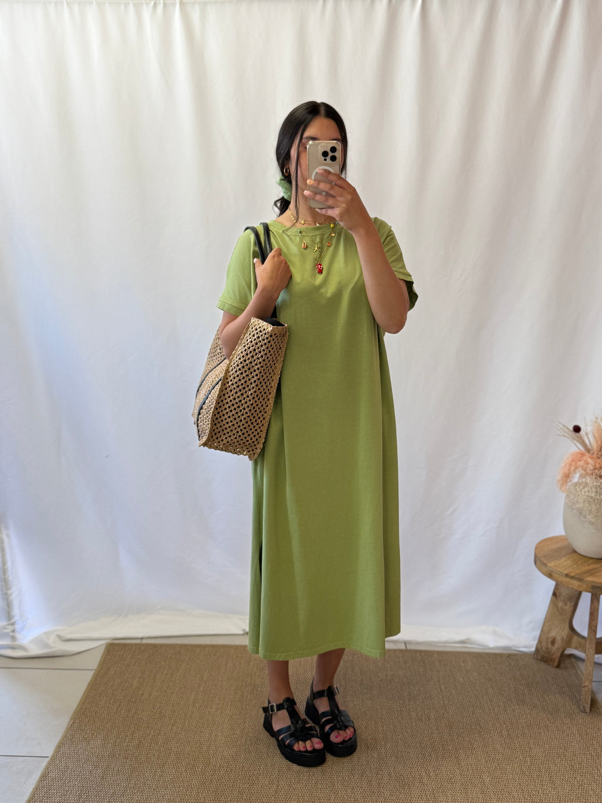 Robe tee shirt olive - Clodi