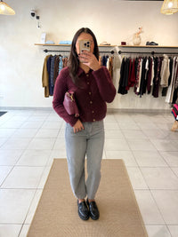 Gilet bordeaux - Manon