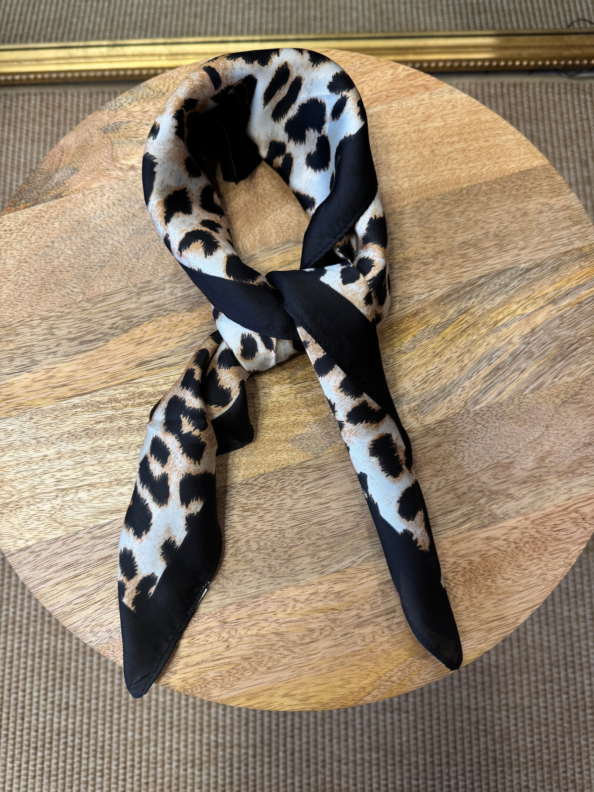 Foulard léopard