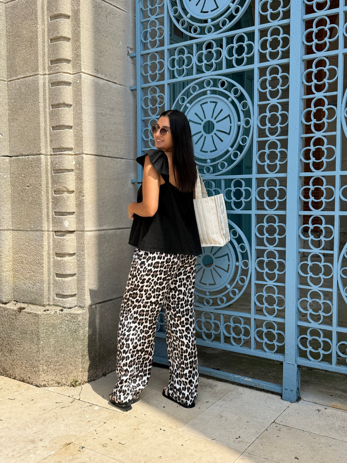Pantalon léopard - Emele