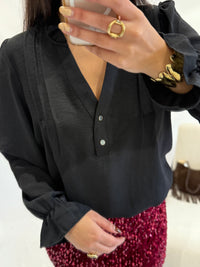 Blouse noir - Astrid