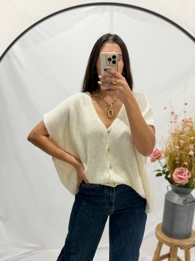 Gilet beige - Josepa