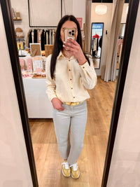 Blouse rayure jaune - Lisa