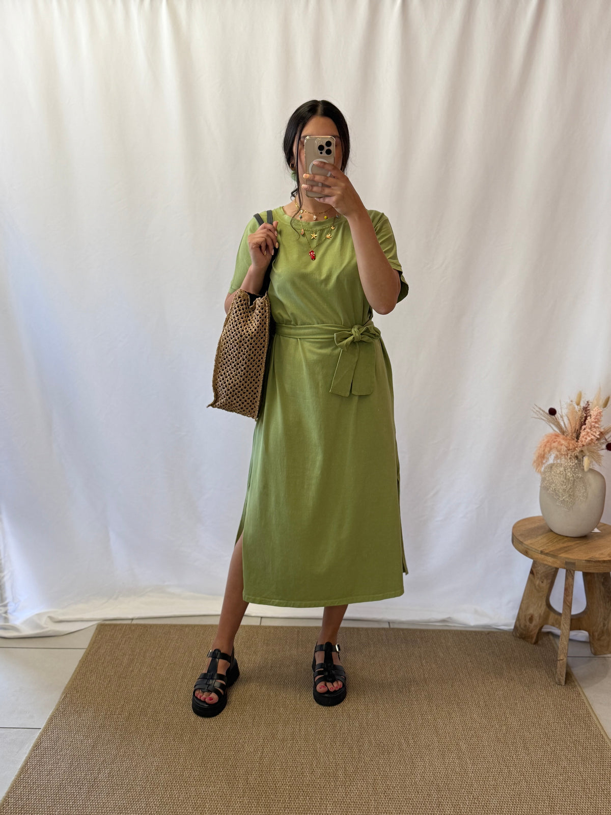 Robe tee shirt olive - Clodi