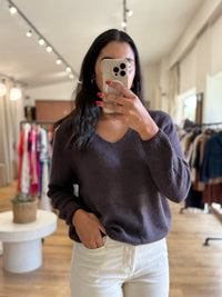 Pull marron - Nina