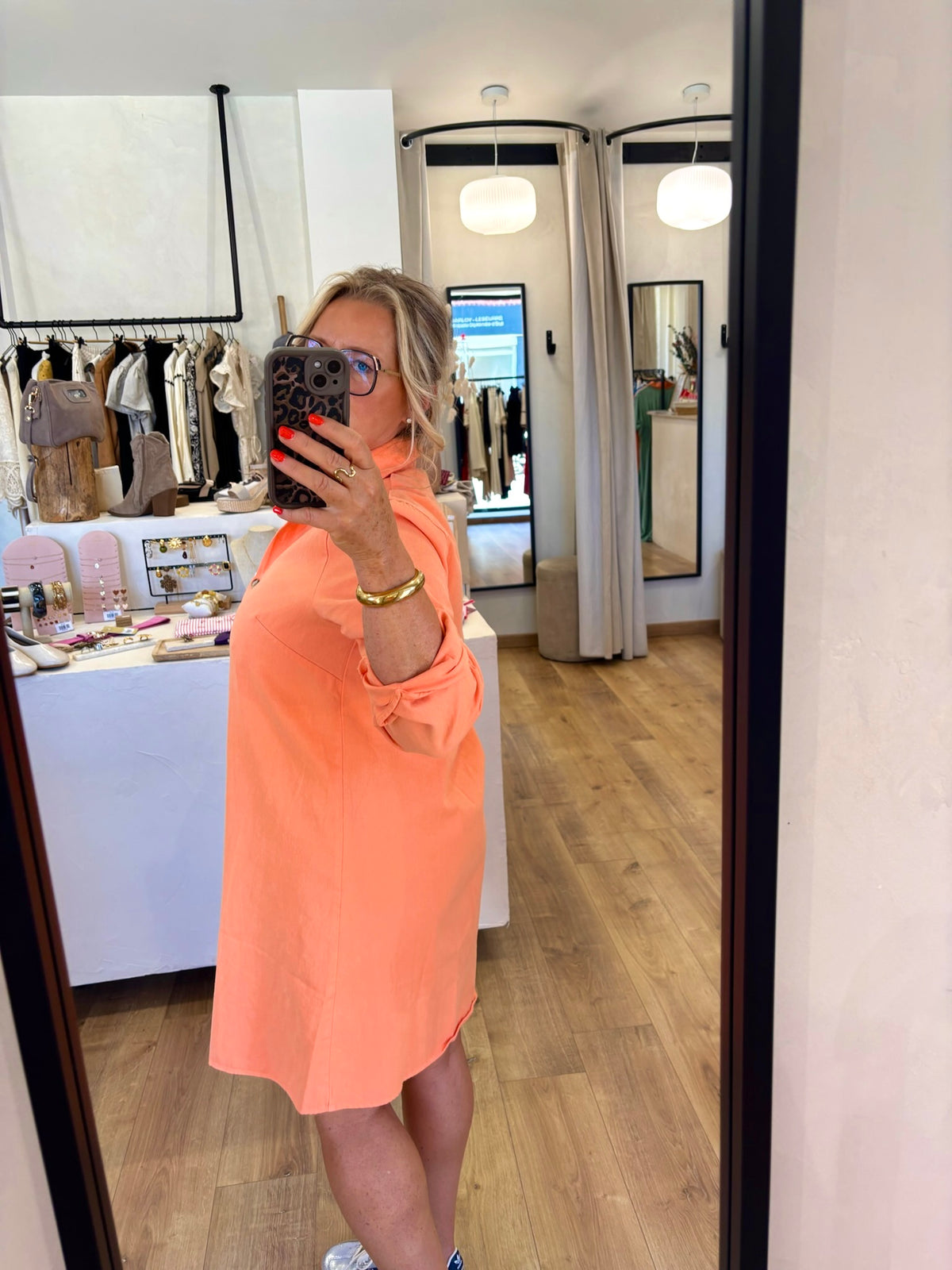 Robe orange gt - Elisa