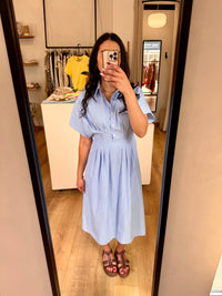 Robe longue bleu - Ambre