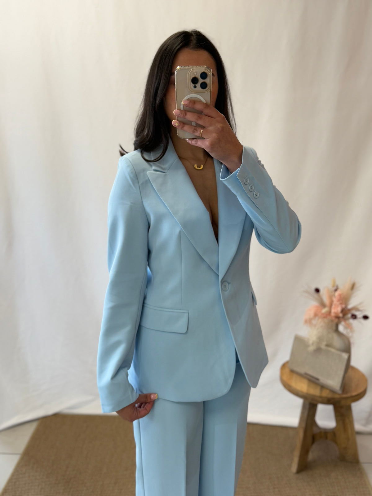 Blazer bleu ciel - Sido