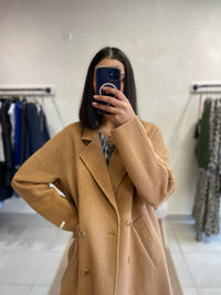 Manteau Laine Camel - ELOISA