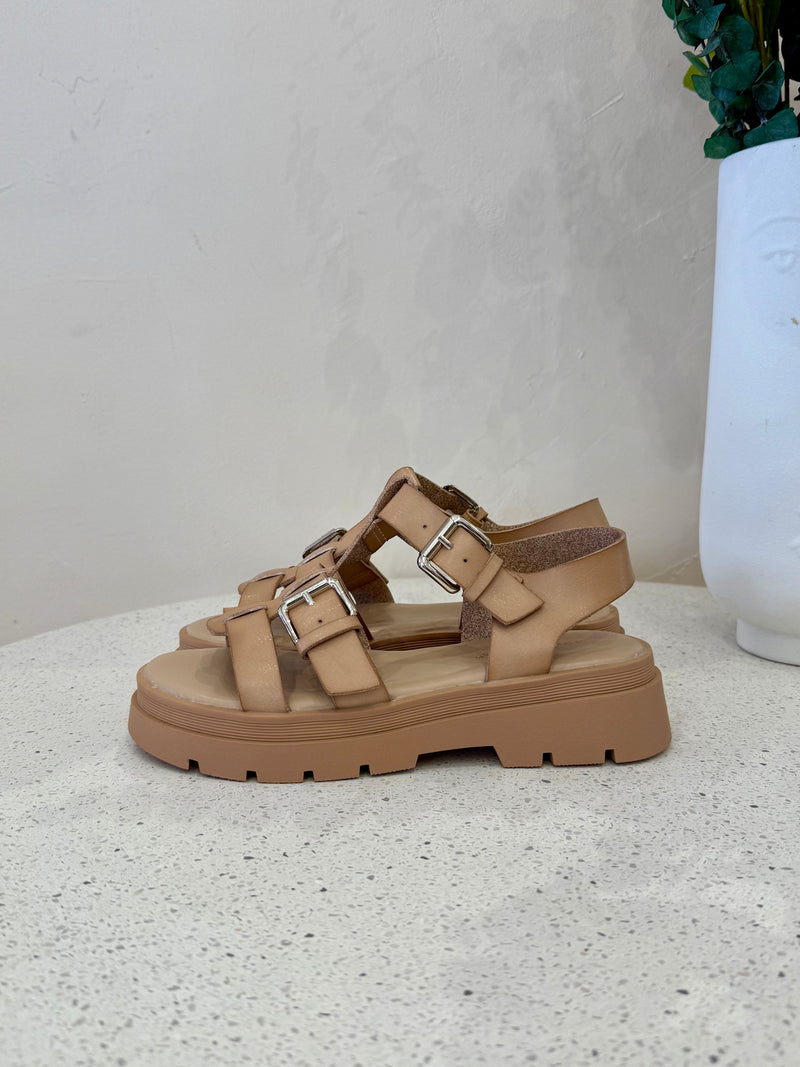Sandale camel - Isora