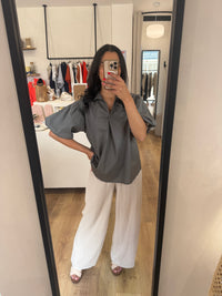 Blouse kaki - Agatha