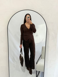 Pantalon choco - Sabrina