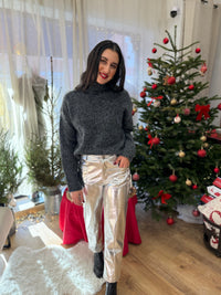 Pull gris foncée  -  Oscar