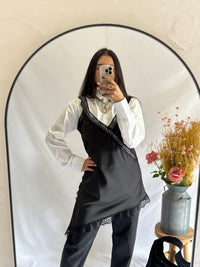 Robe noir dentelle - Iruis