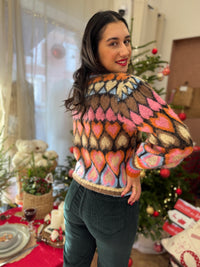 Pull motifs fushia - Hillis