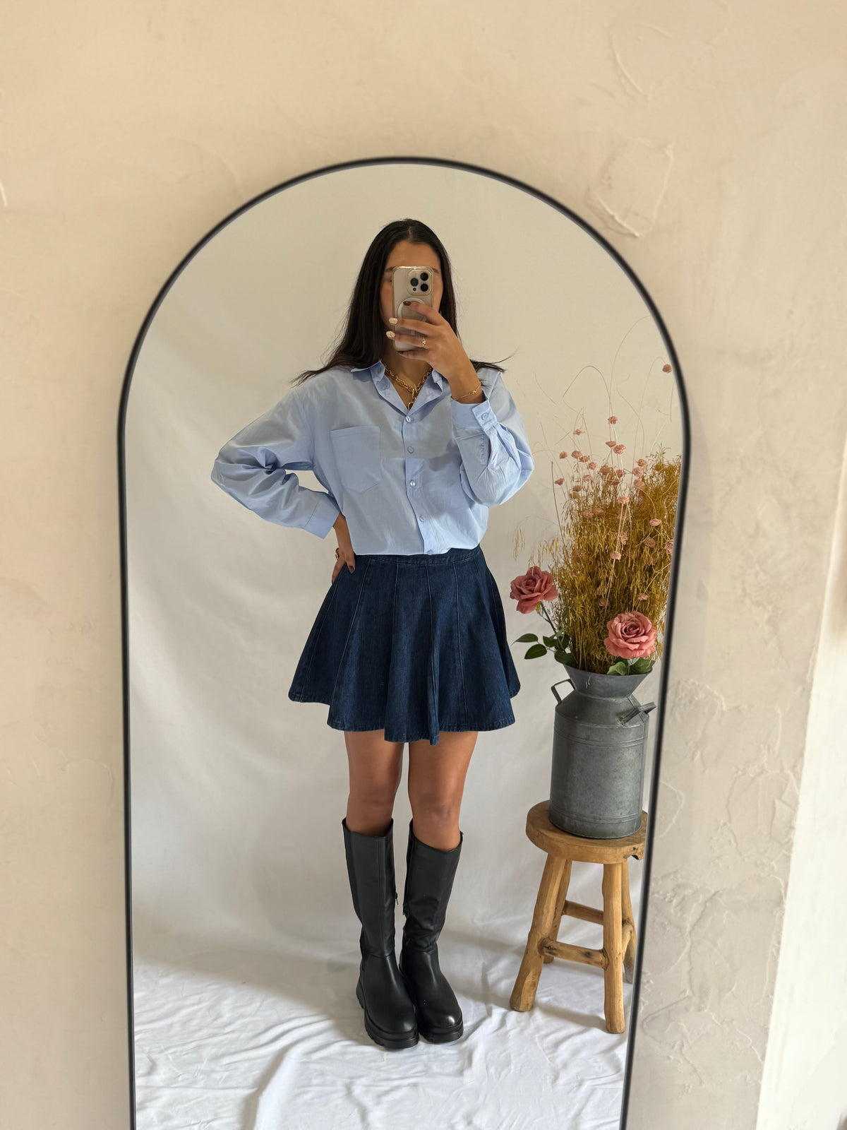 Jupe jean brut - Joelle