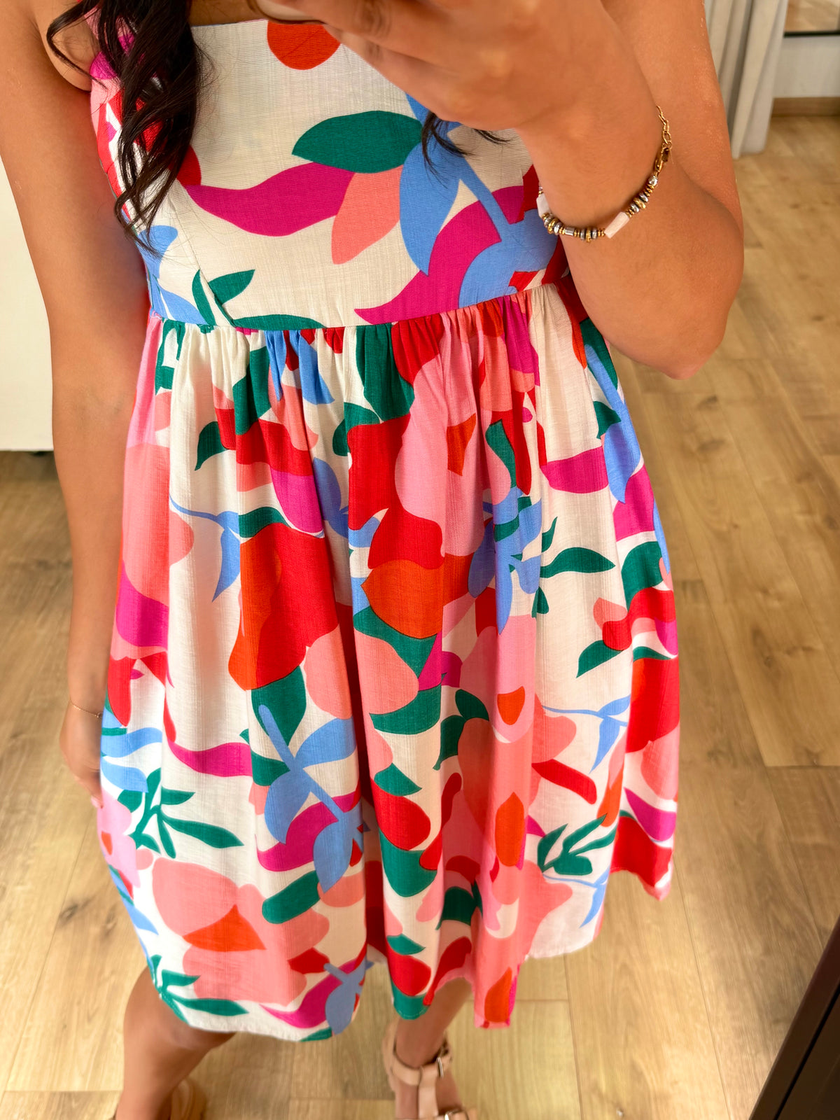 Robe Motifs Rose - Manon