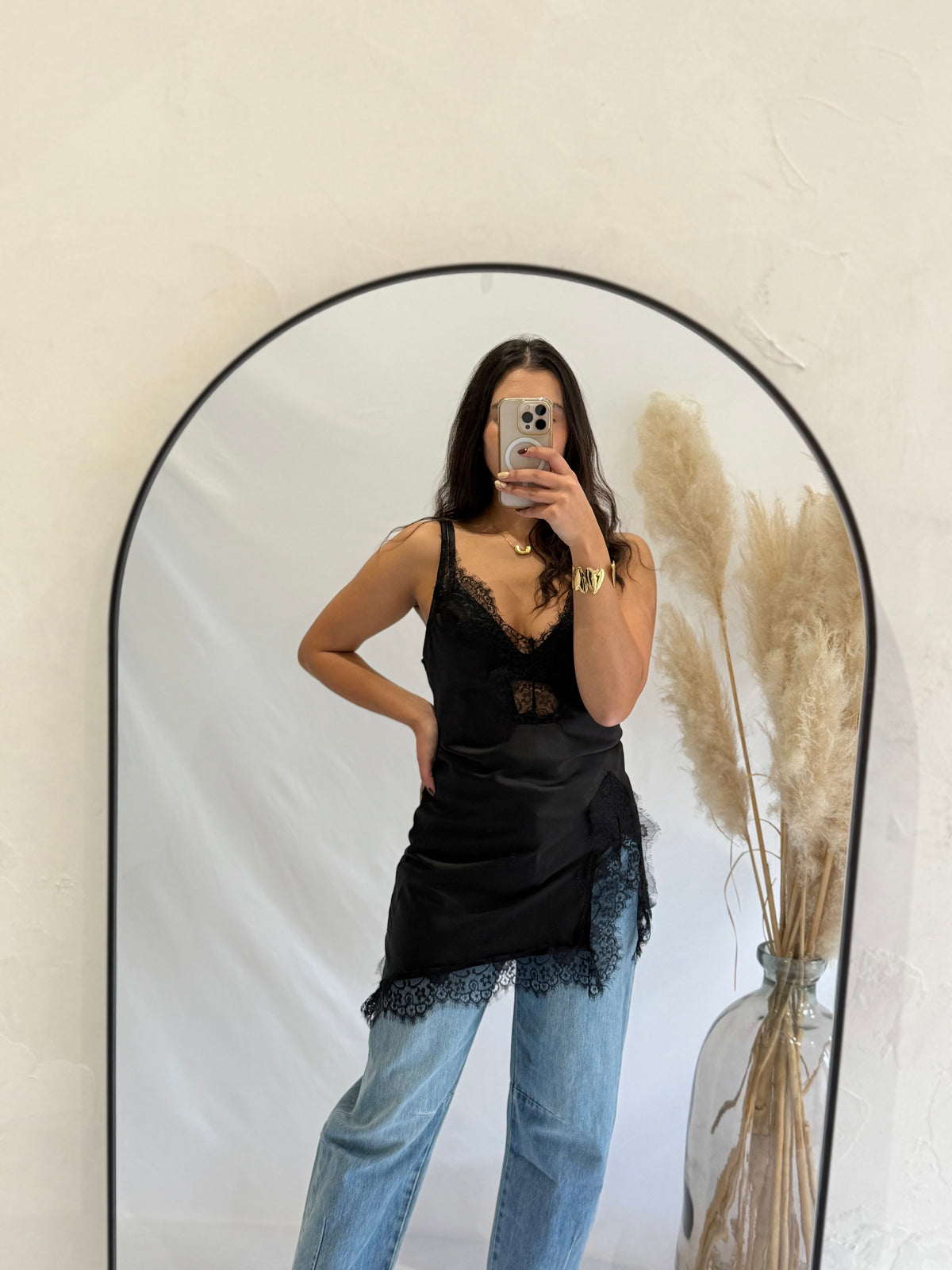 Top noir dentelle - Iruis