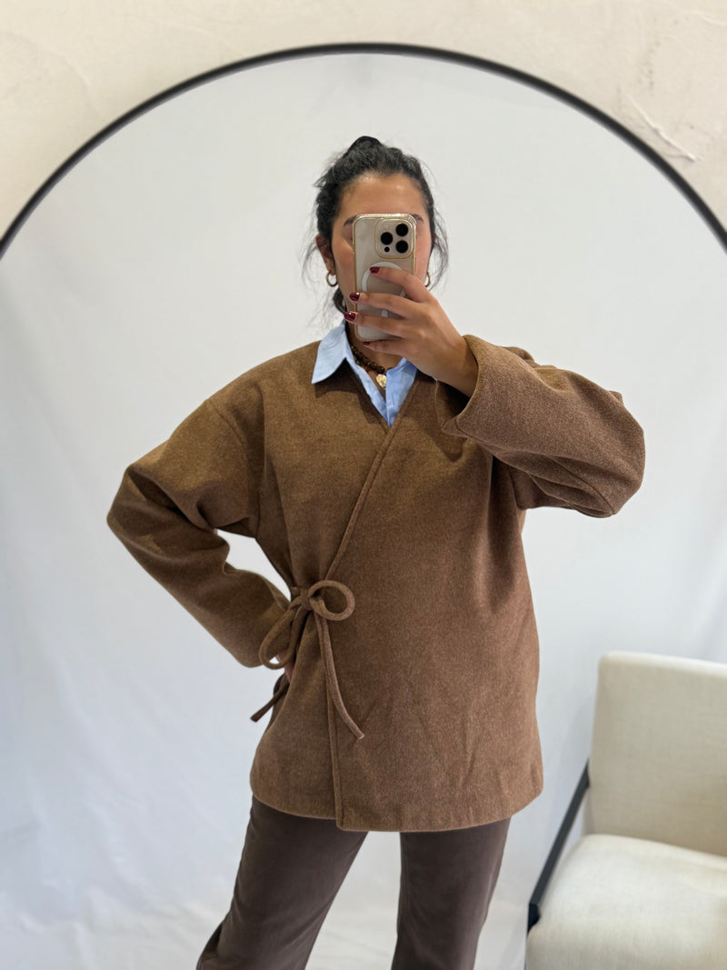 Veste taupe - Alizé